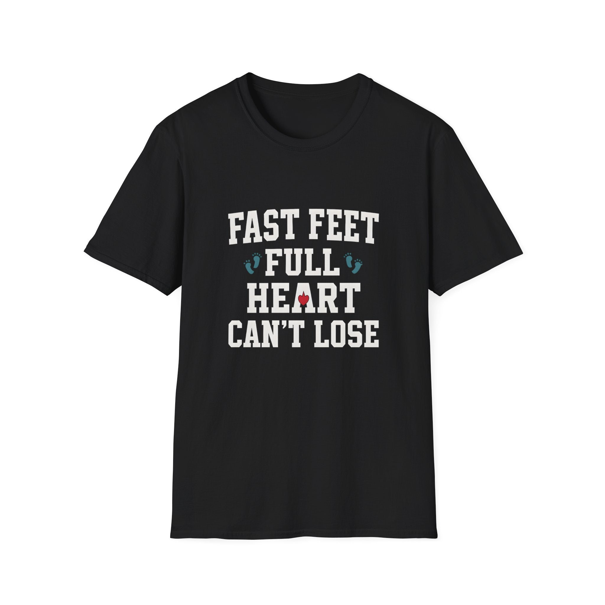 Fast Feet Full Heart T-Shirt