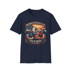 Amercan Strength Club Gymwear Stay Free T-Shirt