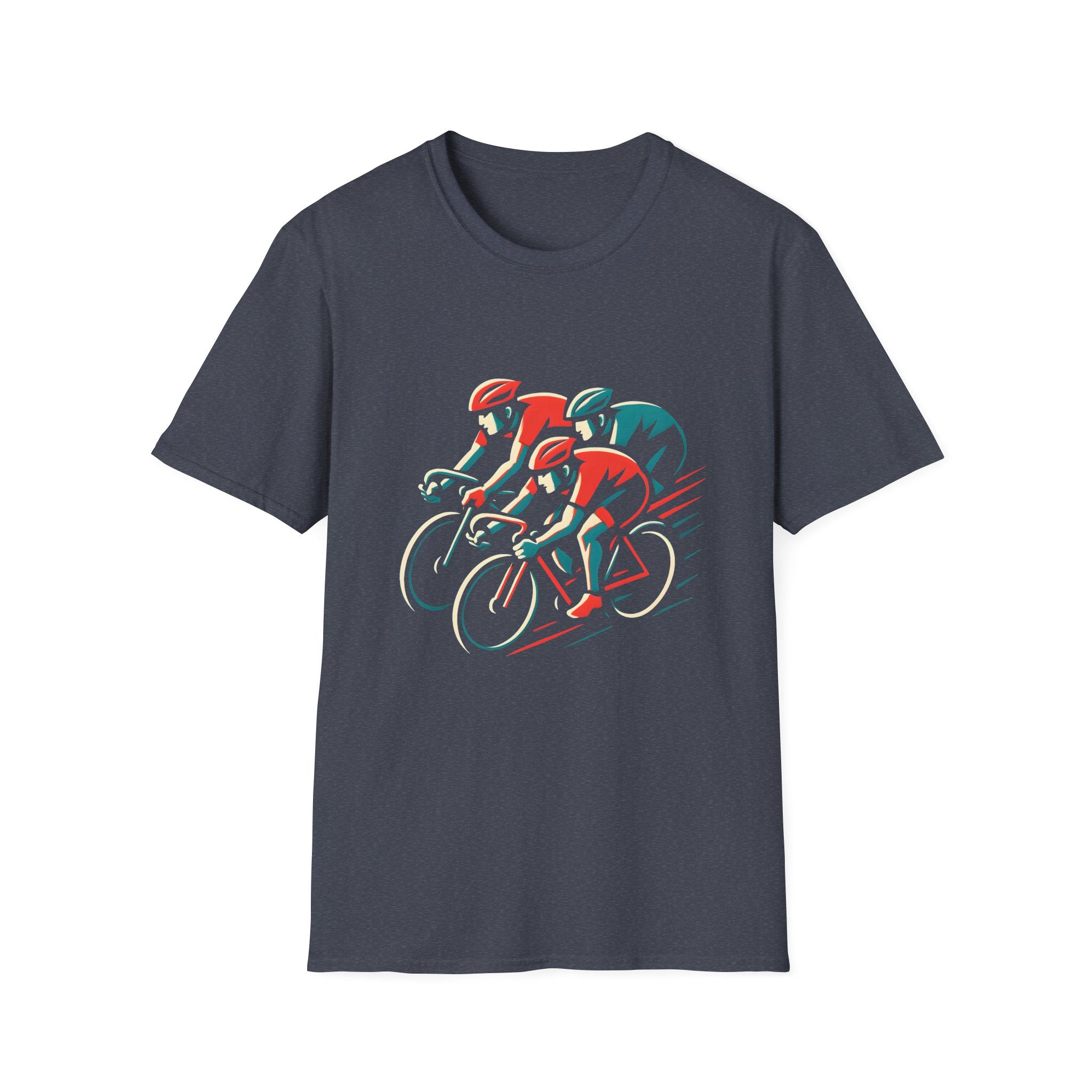 Cyclists Racing Scene T-Shirt