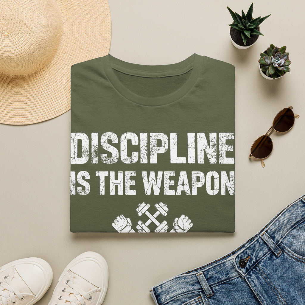 Weapon Discipline Gym Vintage Retro Gym T-Shirt