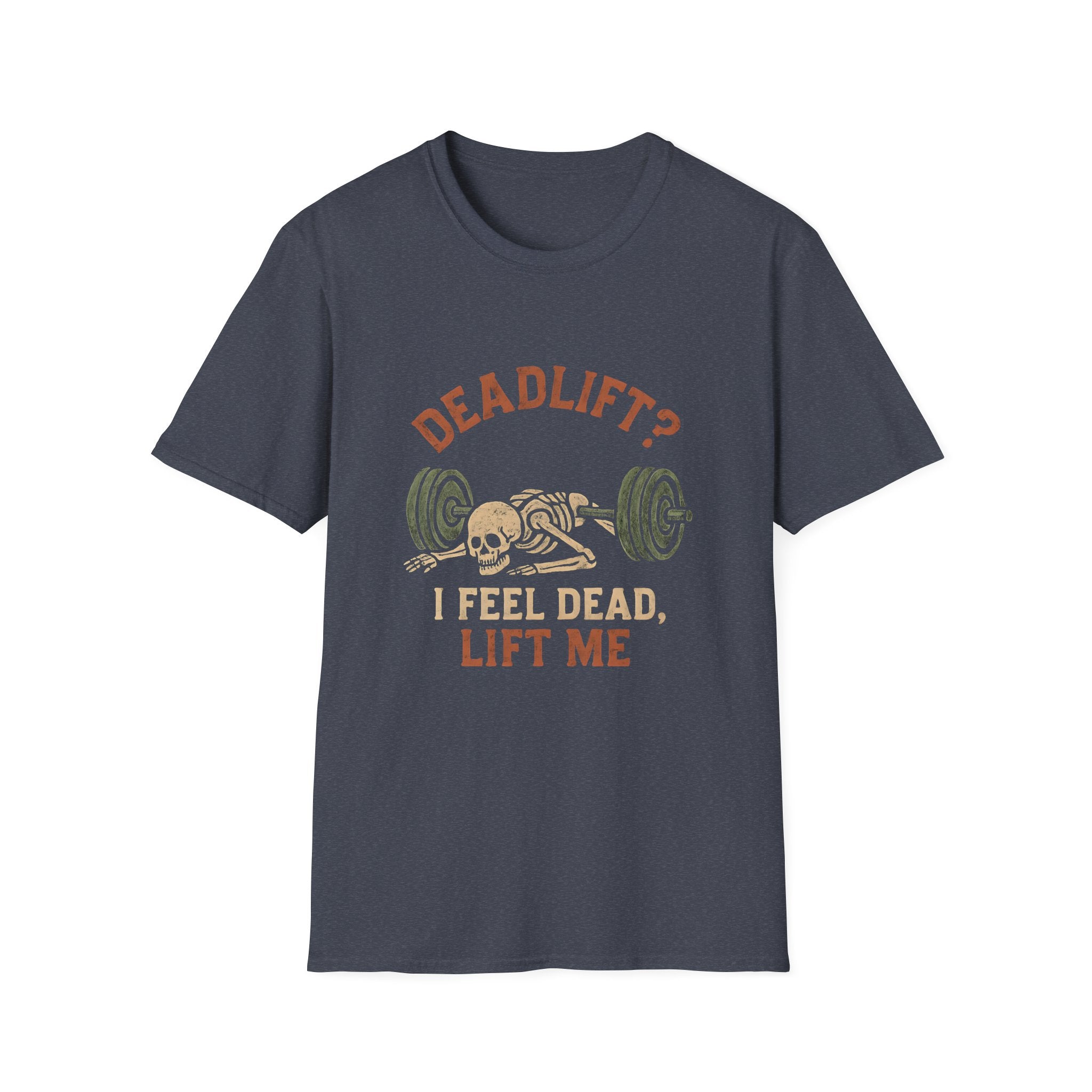 Deadlift Skeleton Meme T-Shirt