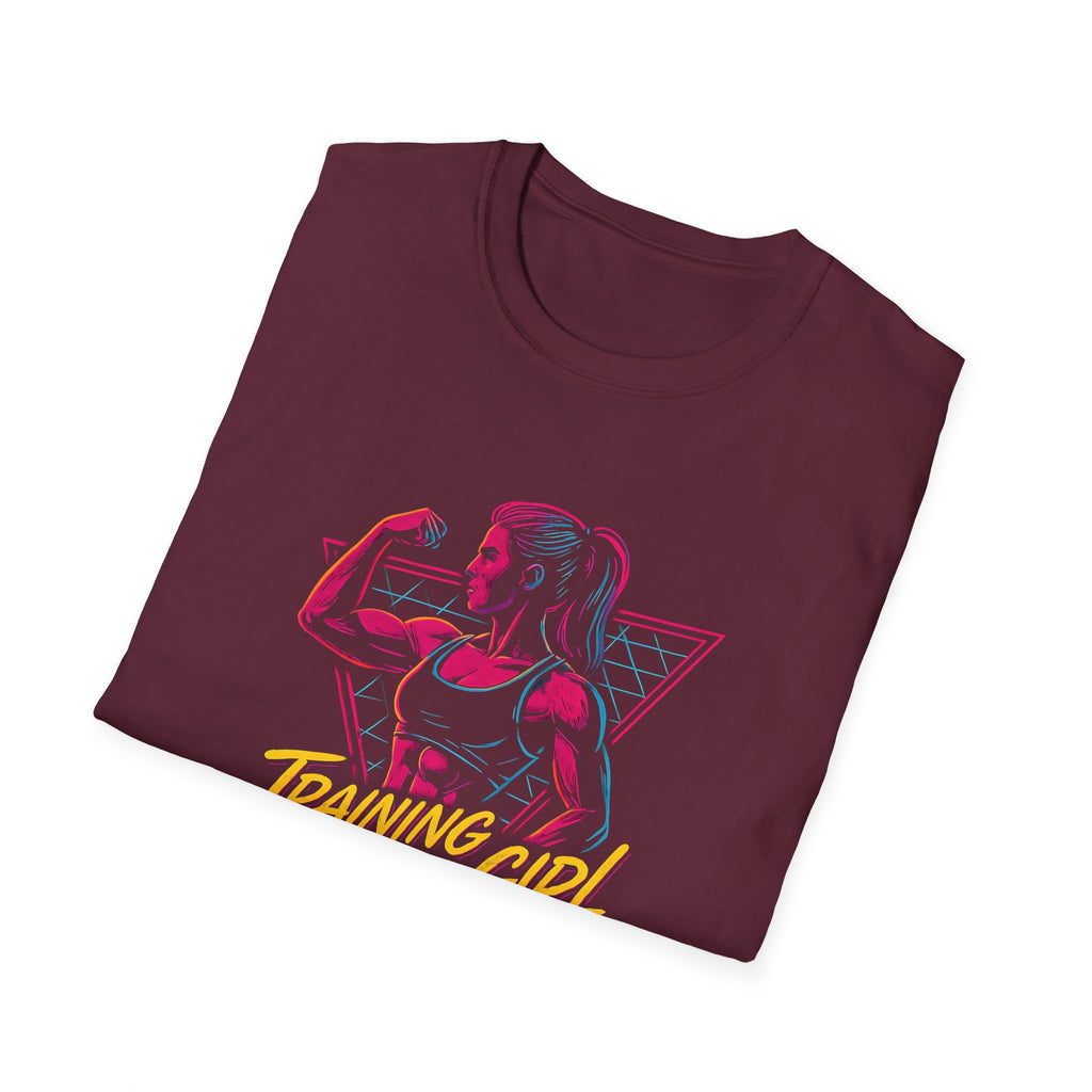 Neon Female Bodybuilder T-Shirt