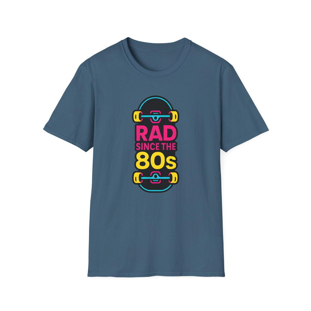 Neon 80s Skateboard T-Shirt