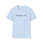 Semper Fidelis Typographic Vintage Gym T-Shirt