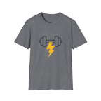 Lightning bolt dumbbell T-Shirt