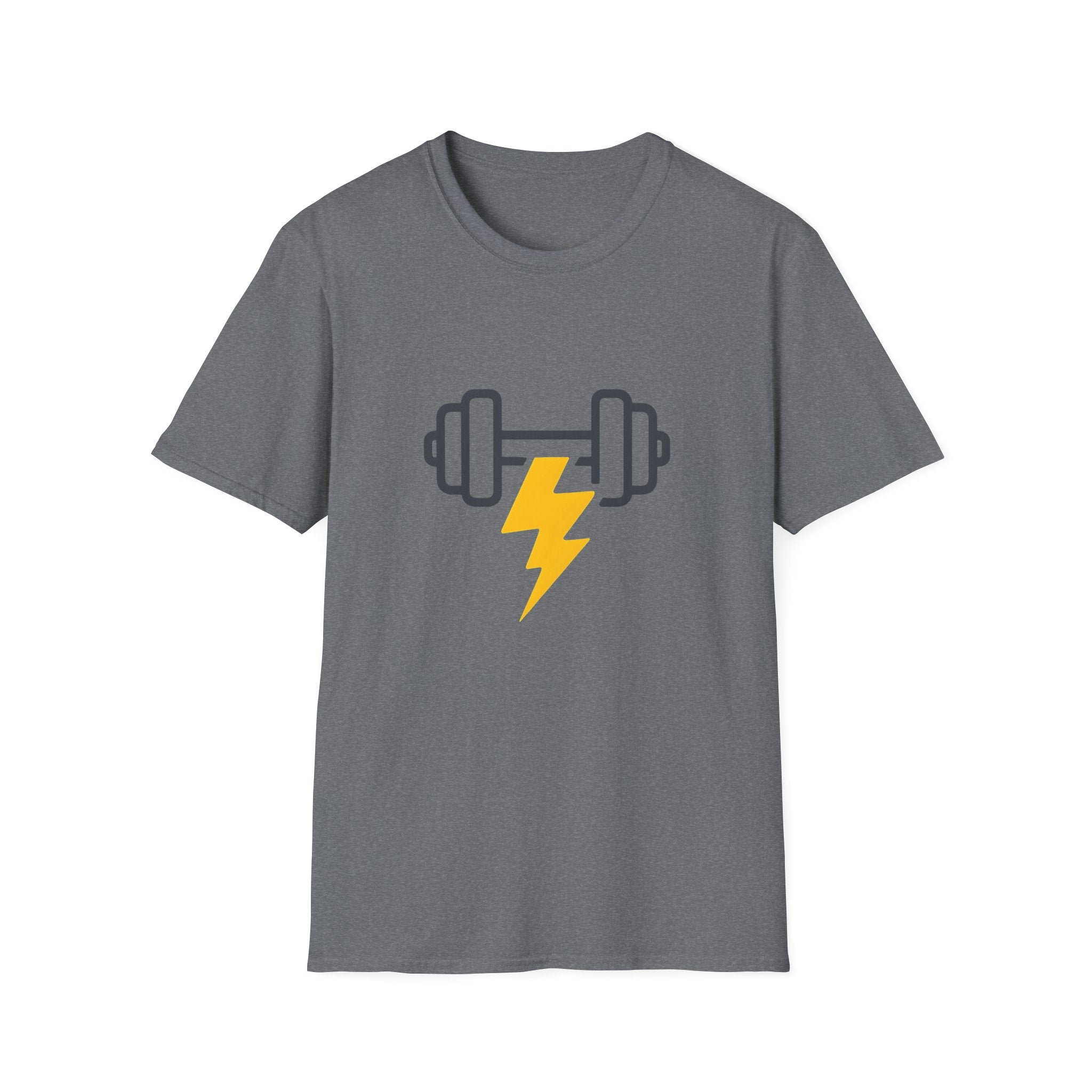 Lightning bolt dumbbell T-Shirt