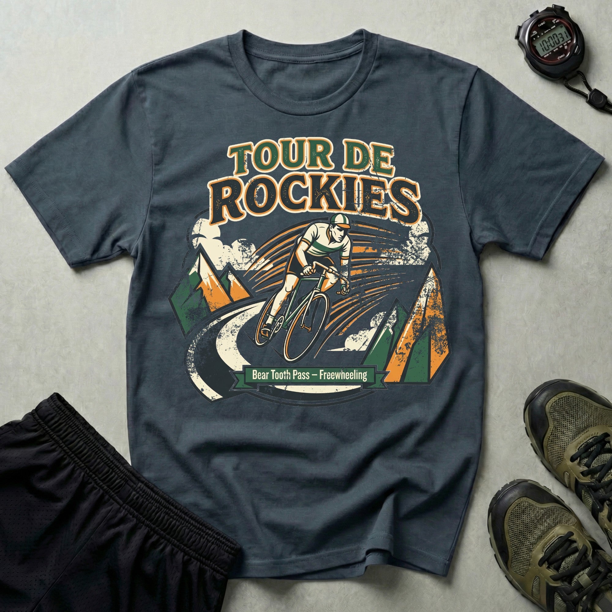 Tour de Rockies Cycling T-Shirt