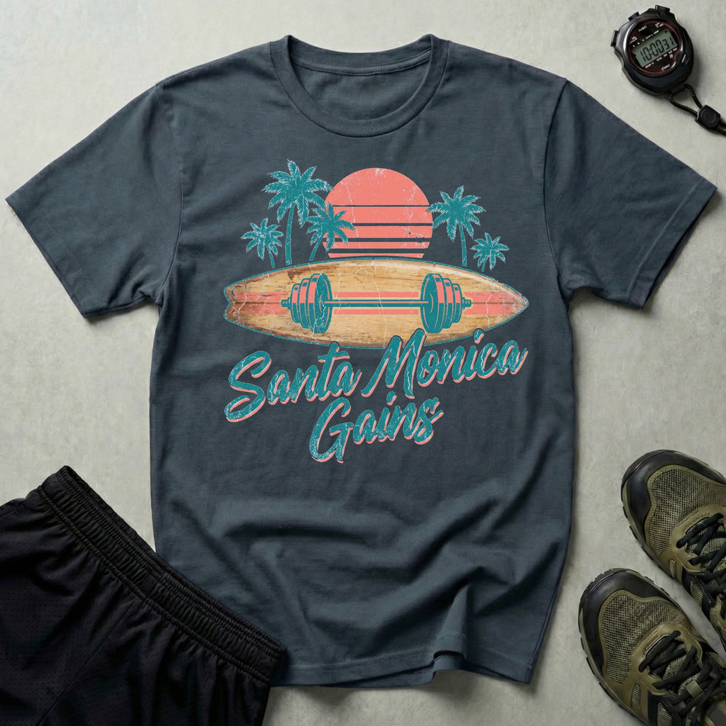 Santa Monica Gains Activewear T-Shirt