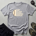 Eat Sleep Baseball Repeat T-Shirt