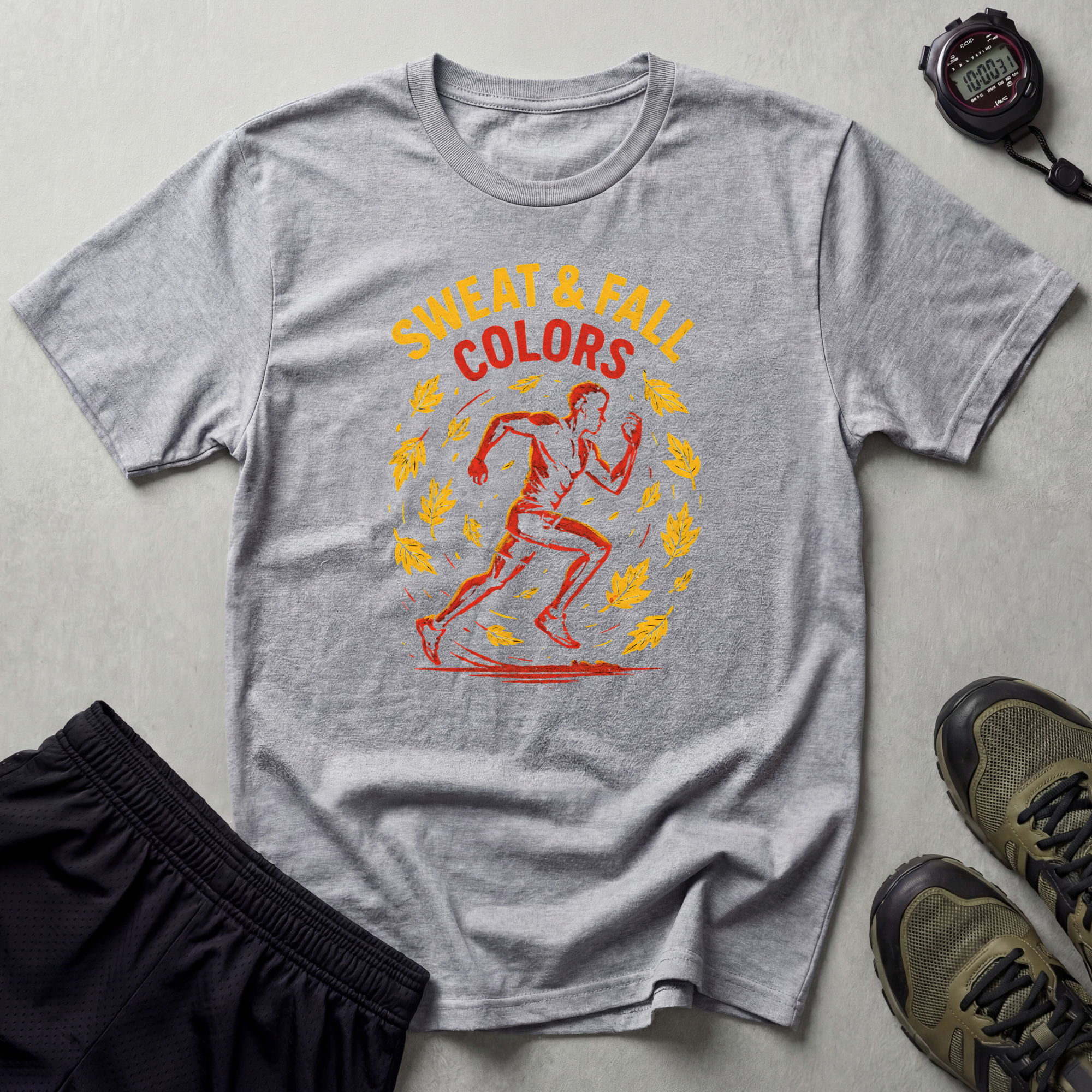 Sweat and Fall Colors T-Shirt