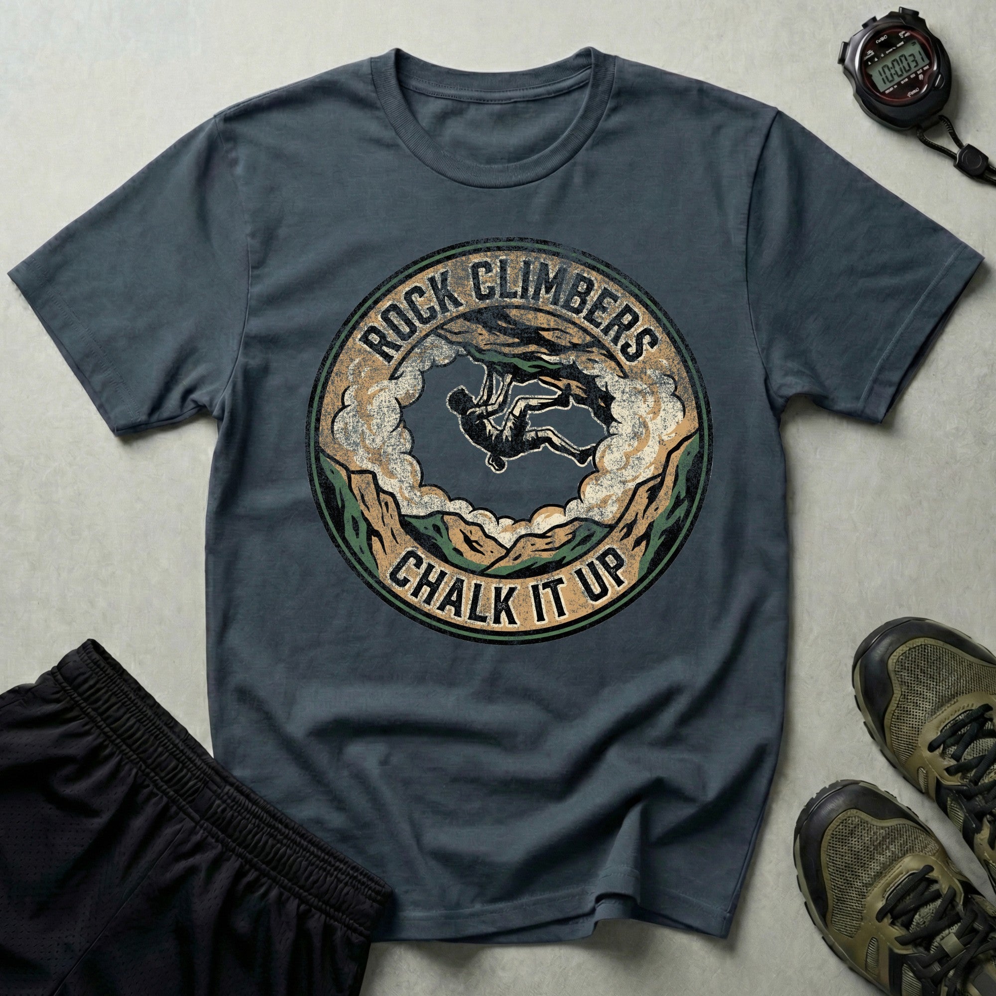Rock Climbers Chalk It Up T-Shirt