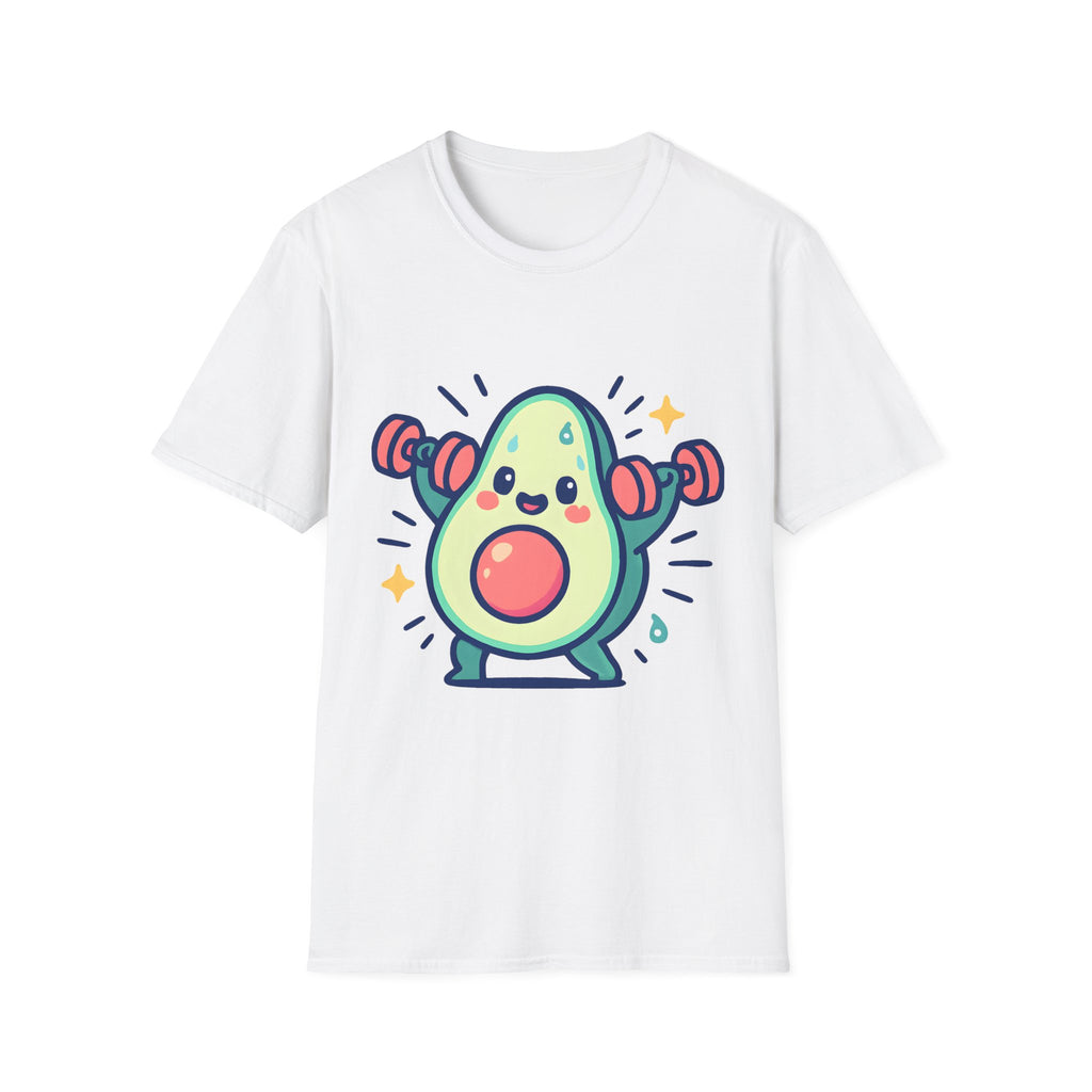 Avocado Lifting Weights T-Shirt