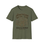 American Metal Austin TX Build and Repair Vintage Graphic Gym T-Shirt