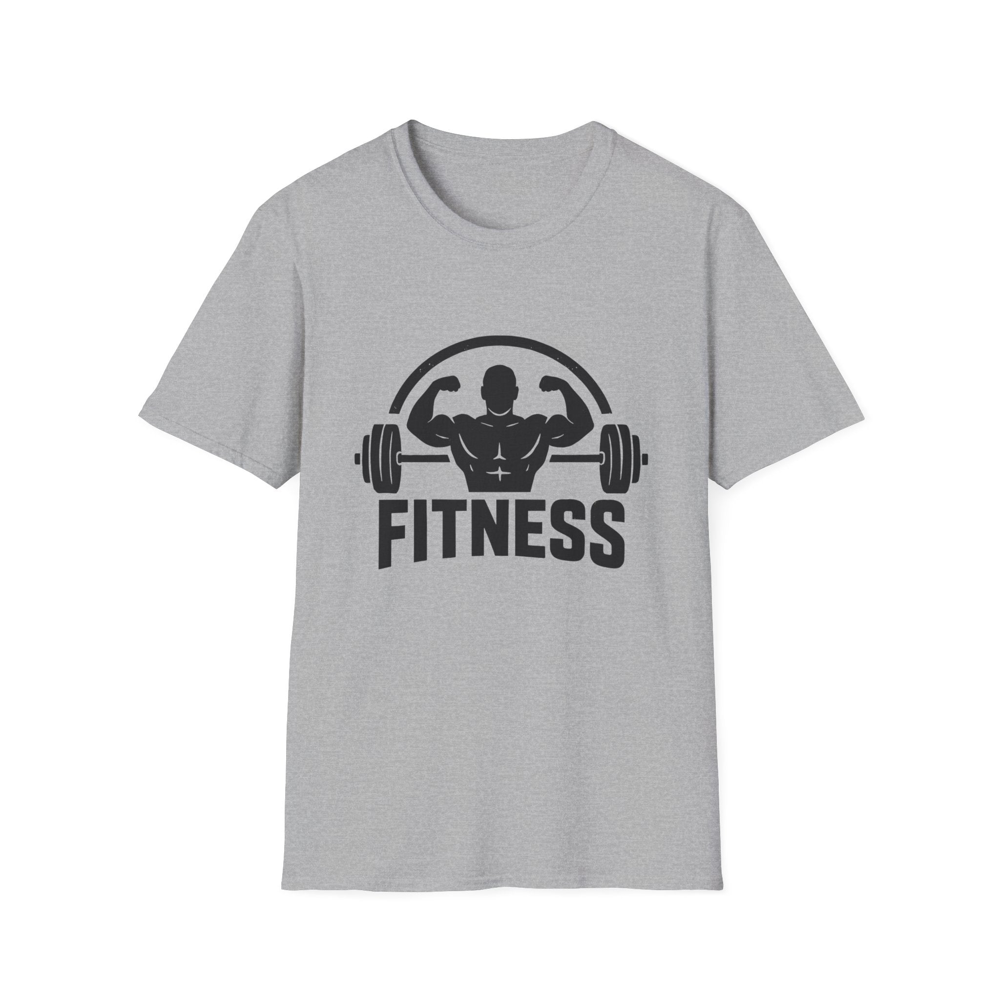 Fitness silhouette logo T-Shirt