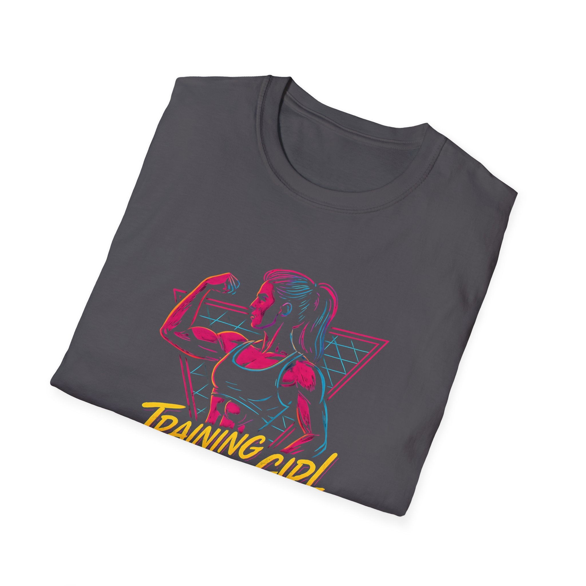 Neon Female Bodybuilder T-Shirt