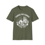 Forged for Combat Club Gym Vintage Retro Gym T-Shirt