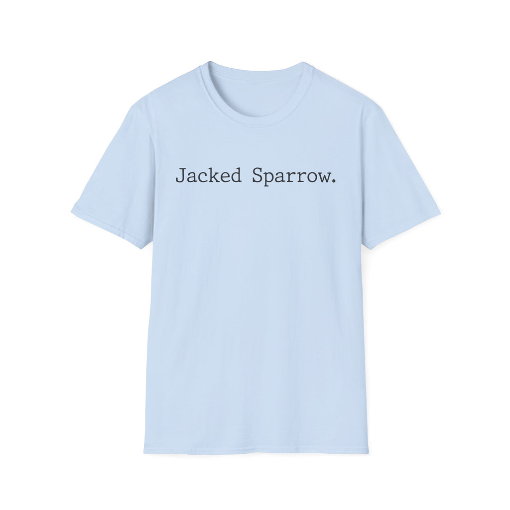 Jackd Sparrow Typographic Vintage Gym T-Shirt