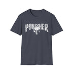Punisher Grunge Graphic Gym T-Shirt