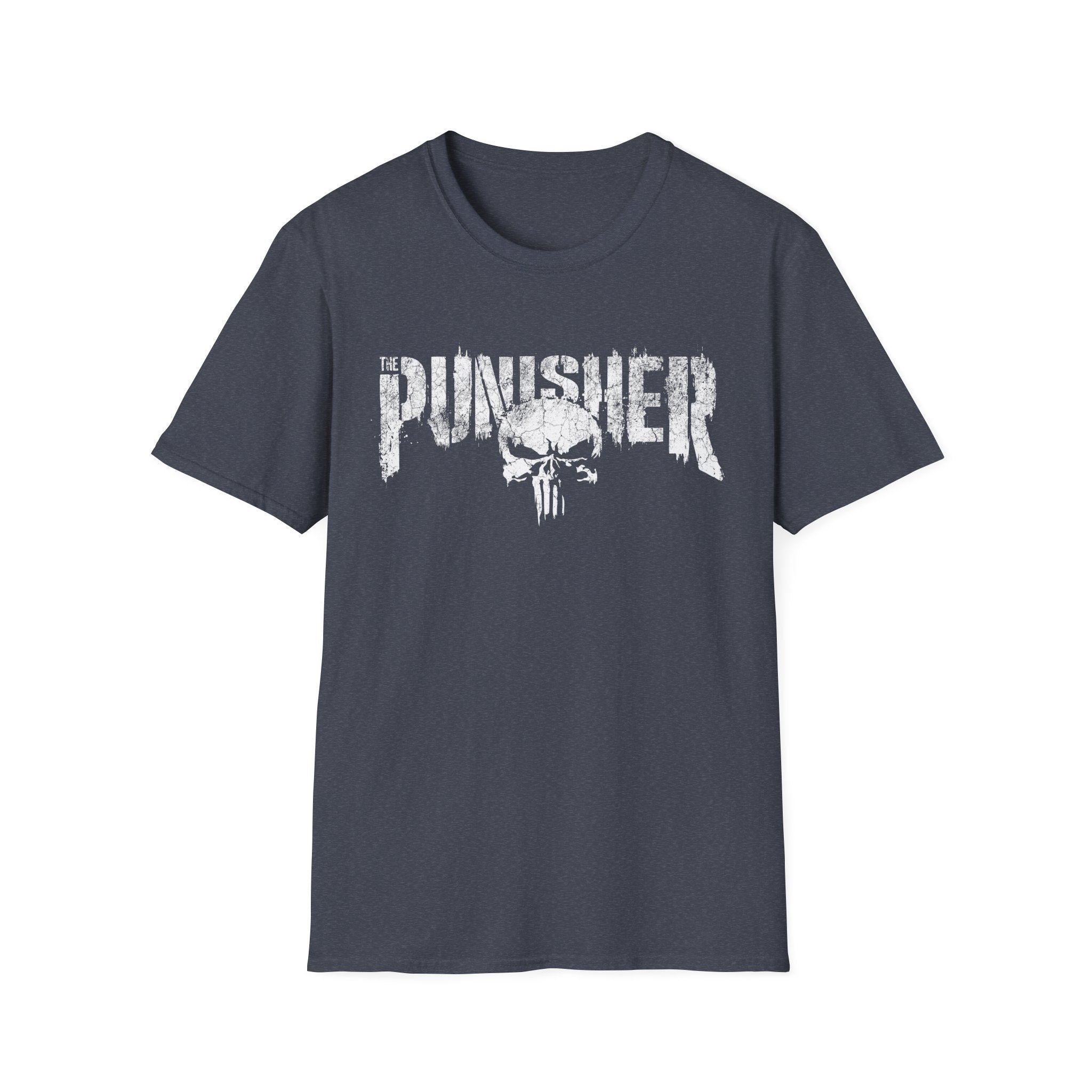 Punisher Grunge Graphic Gym T-Shirt