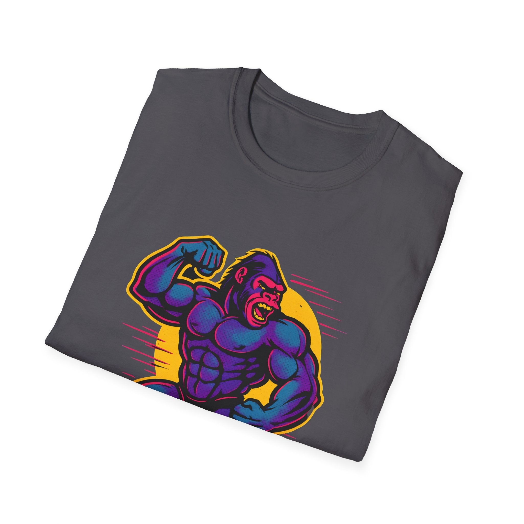 Purple Muscle Gorilla T-Shirt