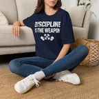 Weapon Discipline Gym Vintage Retro Gym T-Shirt