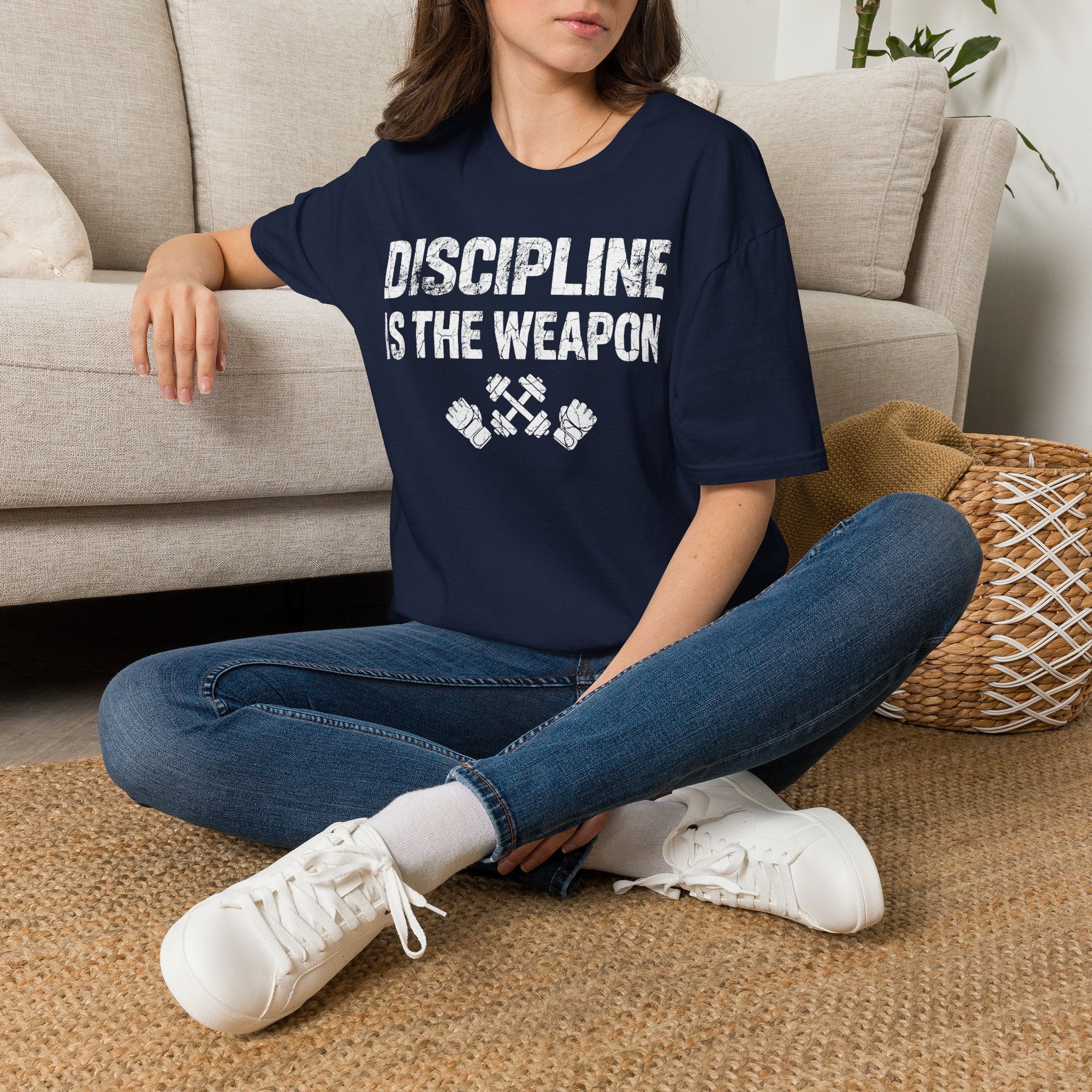 Weapon Discipline Gym Vintage Retro Gym T-Shirt