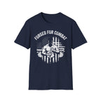 Forged for Combat Club Gym Vintage Retro Gym T-Shirt
