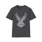 Dangerous Eagle Graphic Retro Gym T-Shirt