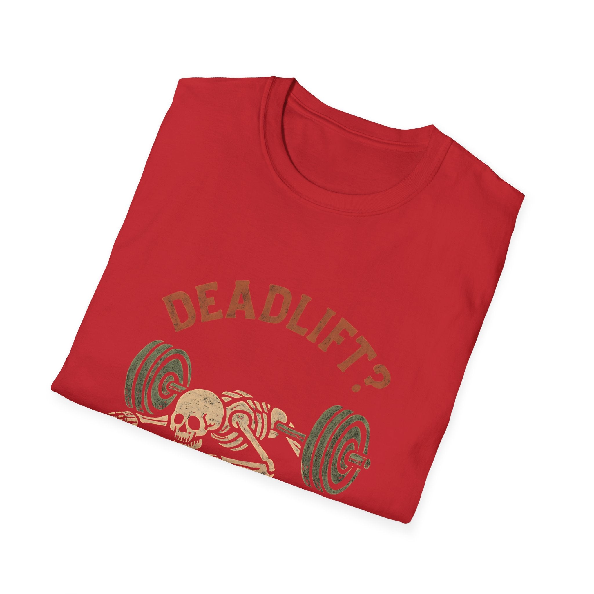 Deadlift Skeleton Meme T-Shirt