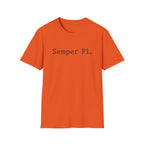 Semper Fidelis Typographic Vintage Gym T-Shirt