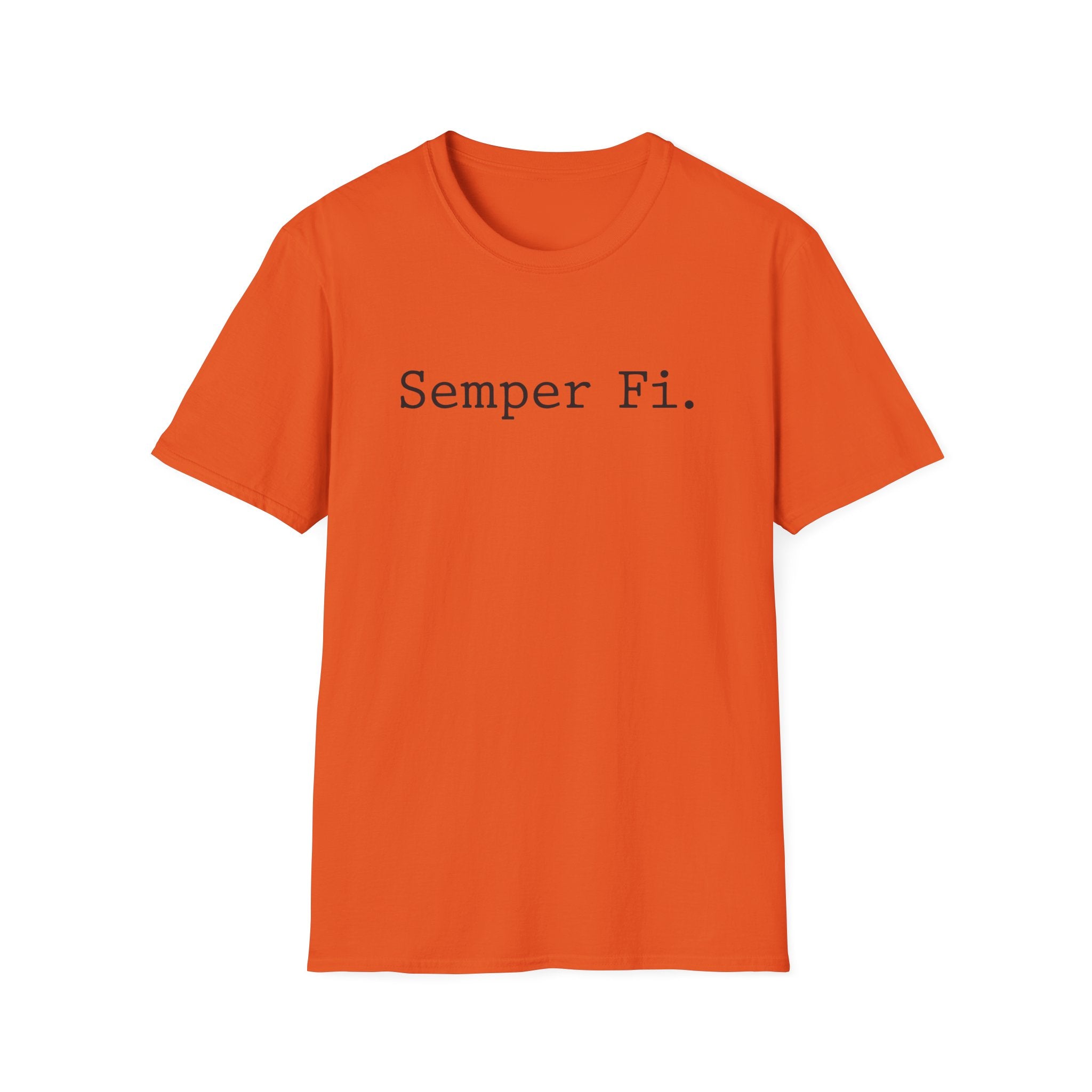 Semper Fidelis Typographic Vintage Gym T-Shirt