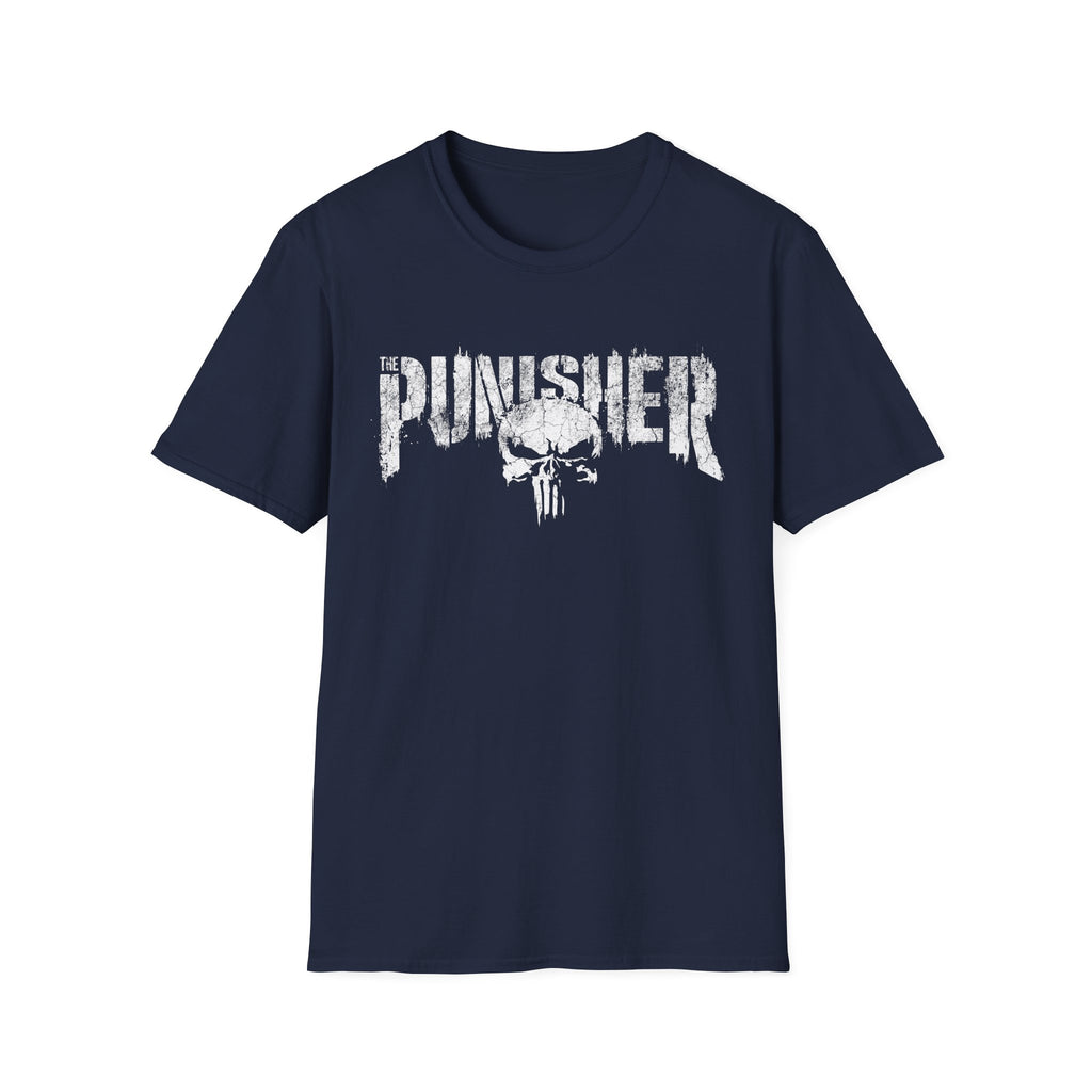 Punisher Grunge Graphic Gym T-Shirt