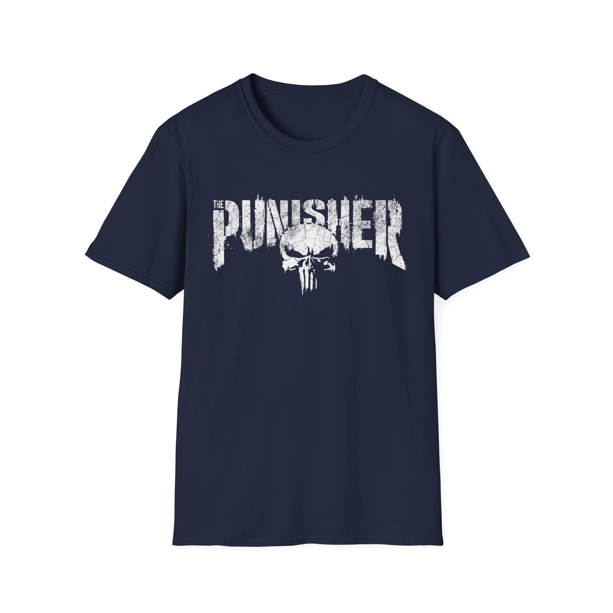 Punisher Grunge Graphic Gym T-Shirt