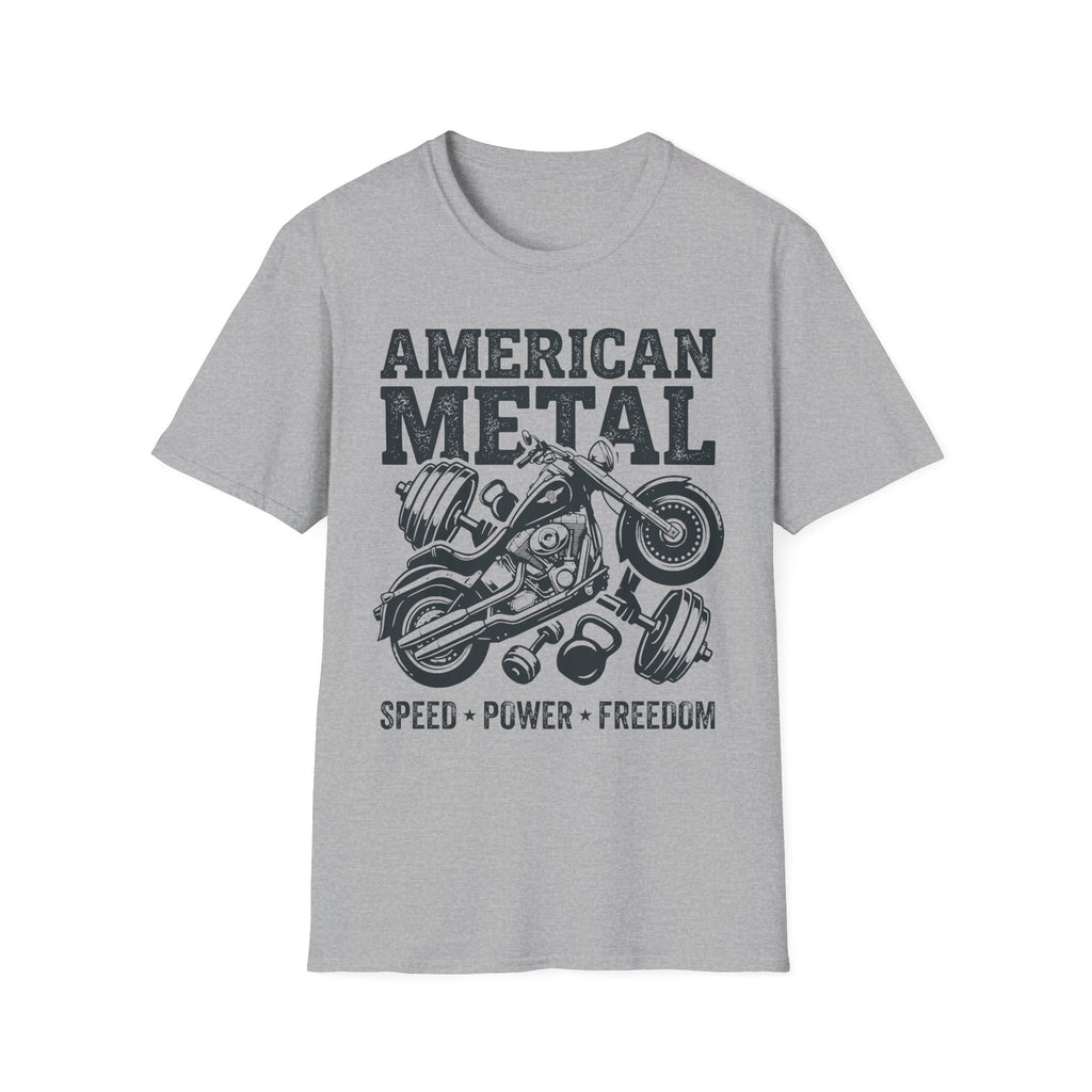 American Metal Softtail Build and Repair Vintage Graphic Gym T-Shirt