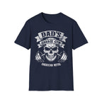 Dads Garage American Metal Graphic Vintage Gym Tee-Shirt