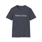 Heavy Duty Typographic Vintage Gym T-Shirt