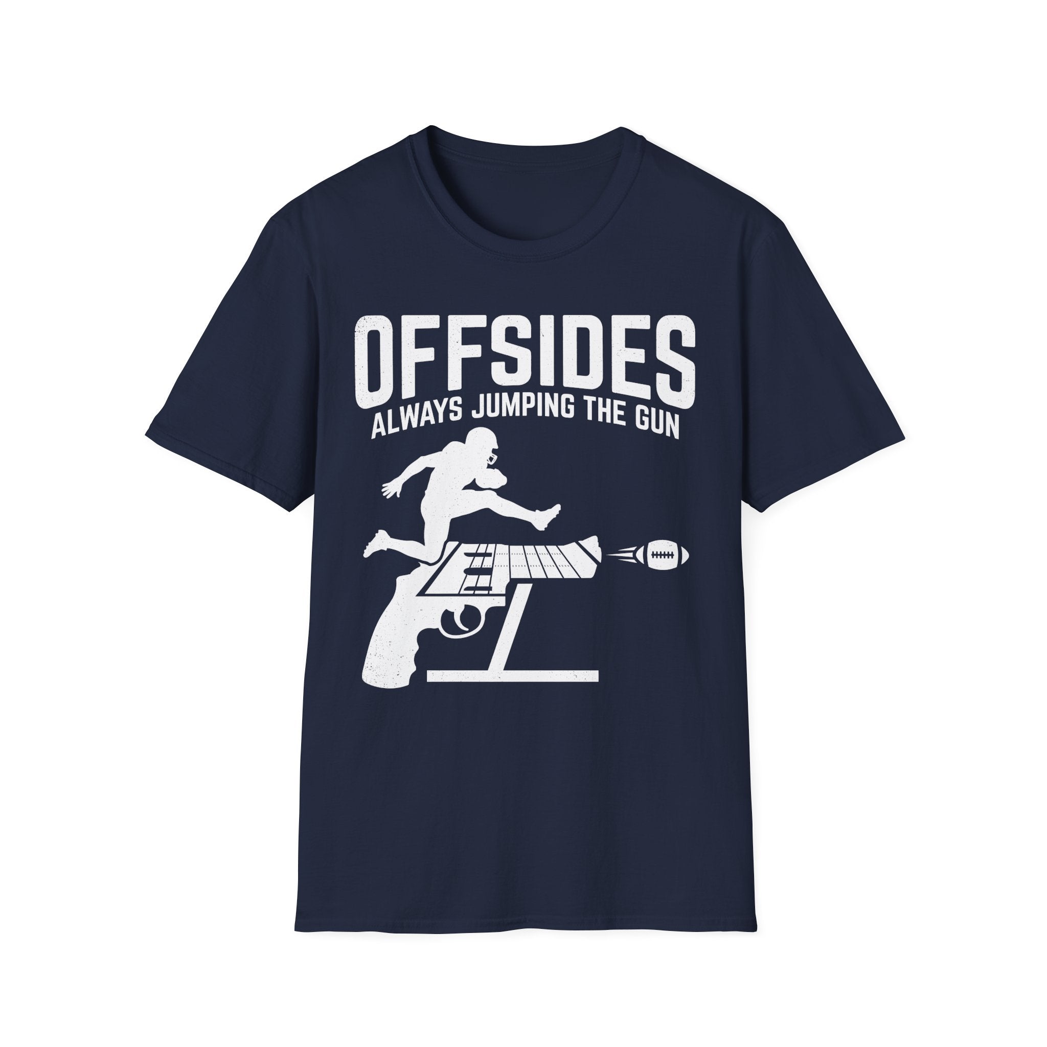Gridiron Offsides Always Jump The Gun Gym T-Shirt
