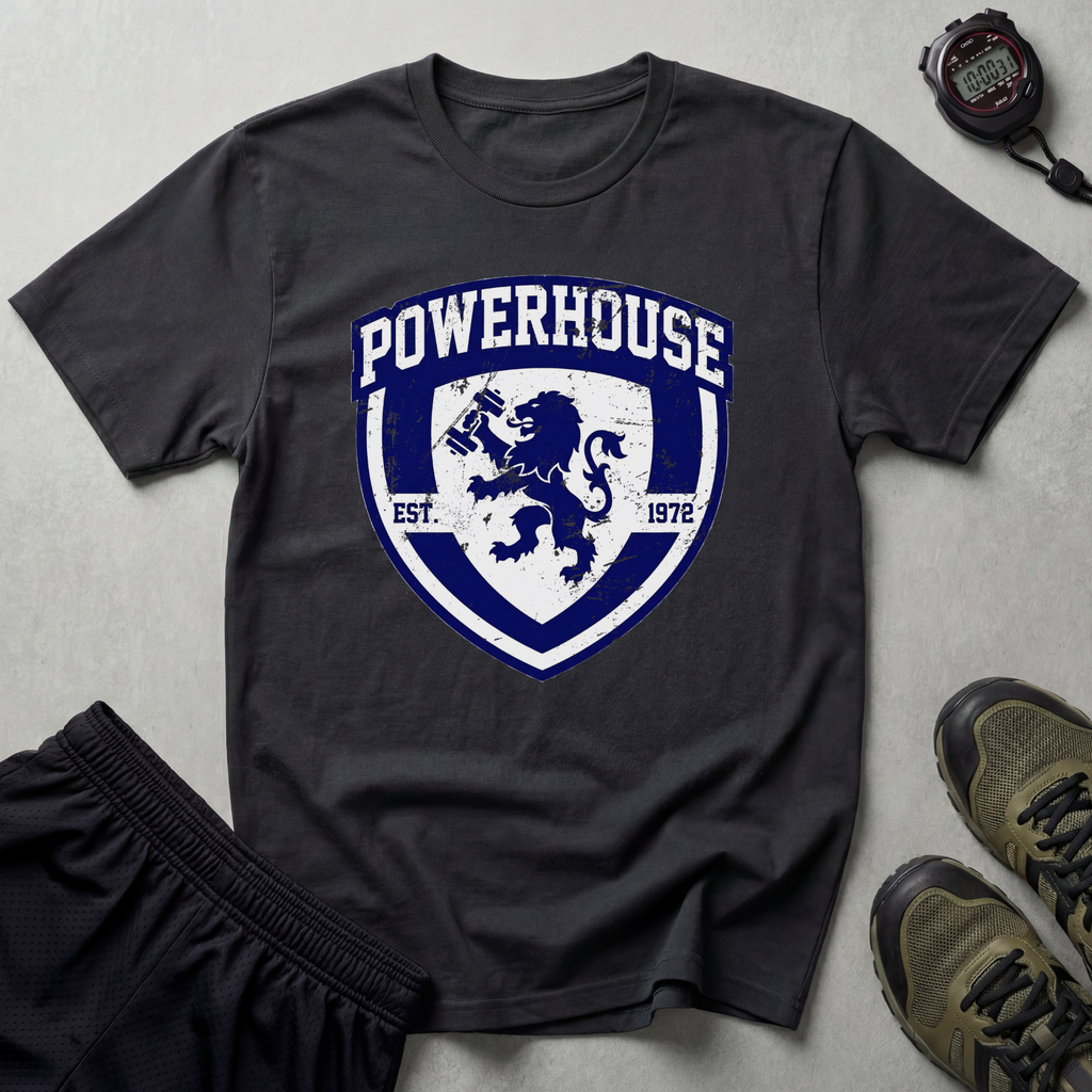 Powerhouse Weightlifting Lion Gym T-Shirt