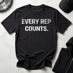Every Rep Counts Dark Tee