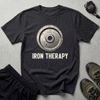 Iron Therapy Weightlifting Gym T-Shirt