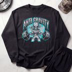Anti Gravity Alien Gym Crewneck Sweatshirt