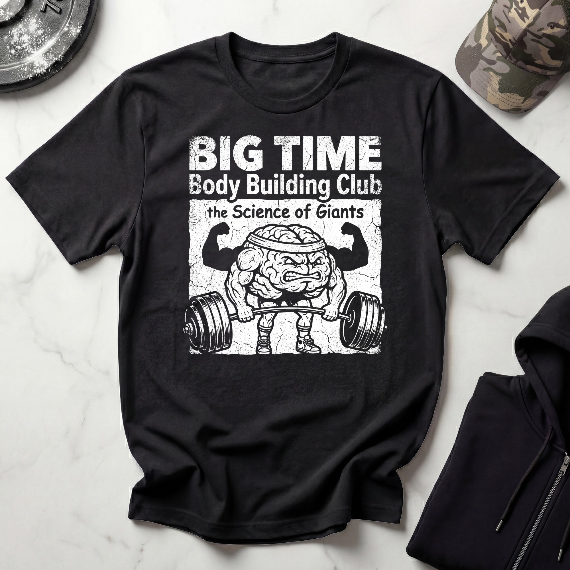 Body Building Giants Science Gym T-Shirt