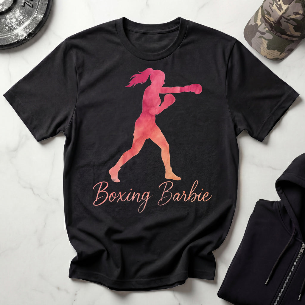 Boxing Barbie Gym T-Shirt