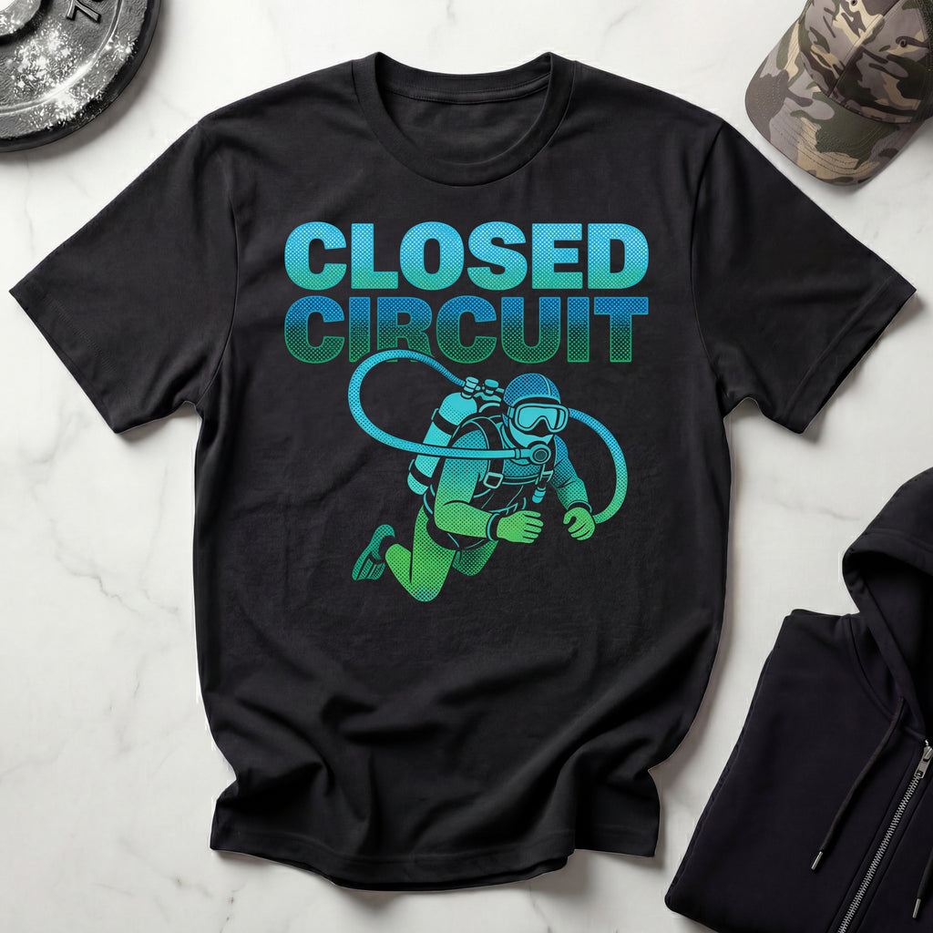Closed Circuit Diver Gym T-Shirt