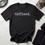 Caffiend Type Retro Gym T-Shirt