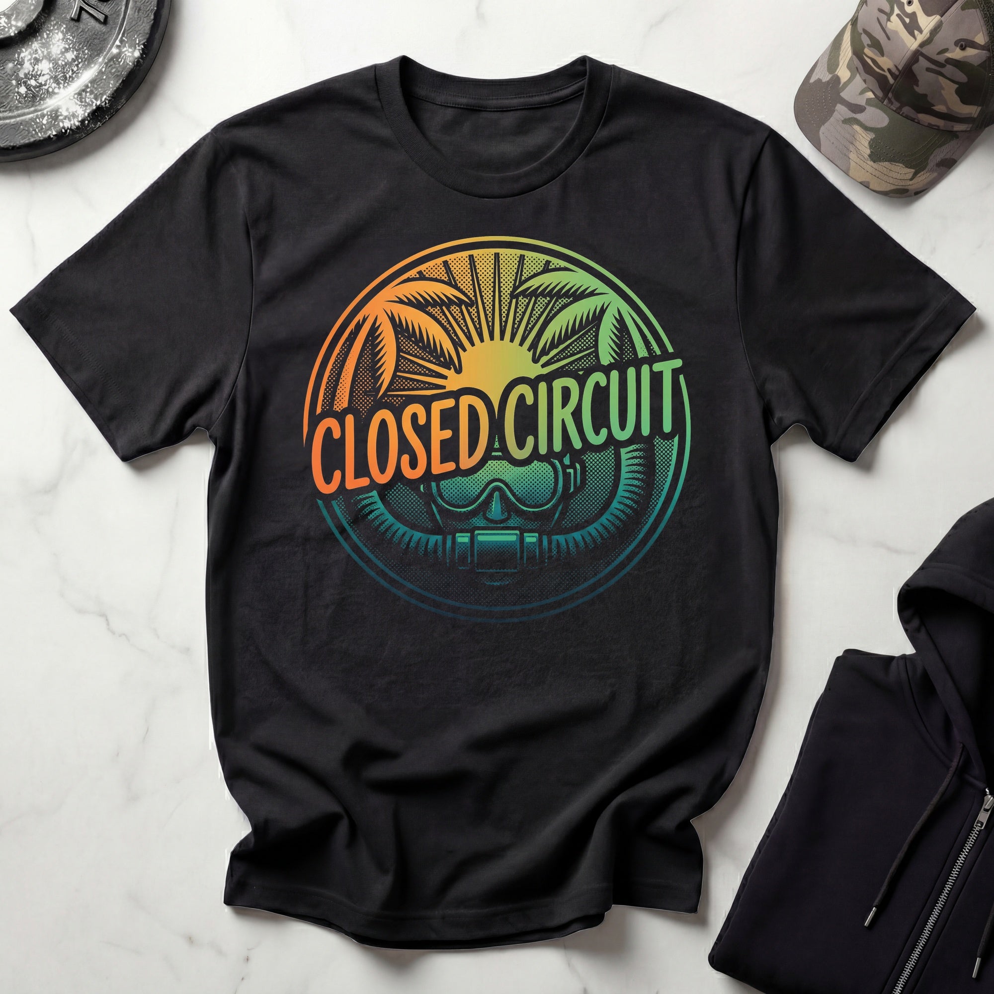 Retro Pacific Gym T-Shirt