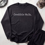 Credible Hulk Retro Crewneck Sweatshirt