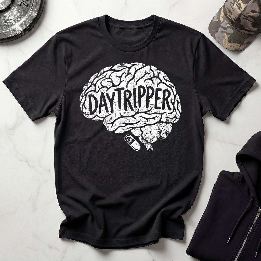 DayTrippy Mushroom Microdose Vintage Gym T-Shirt