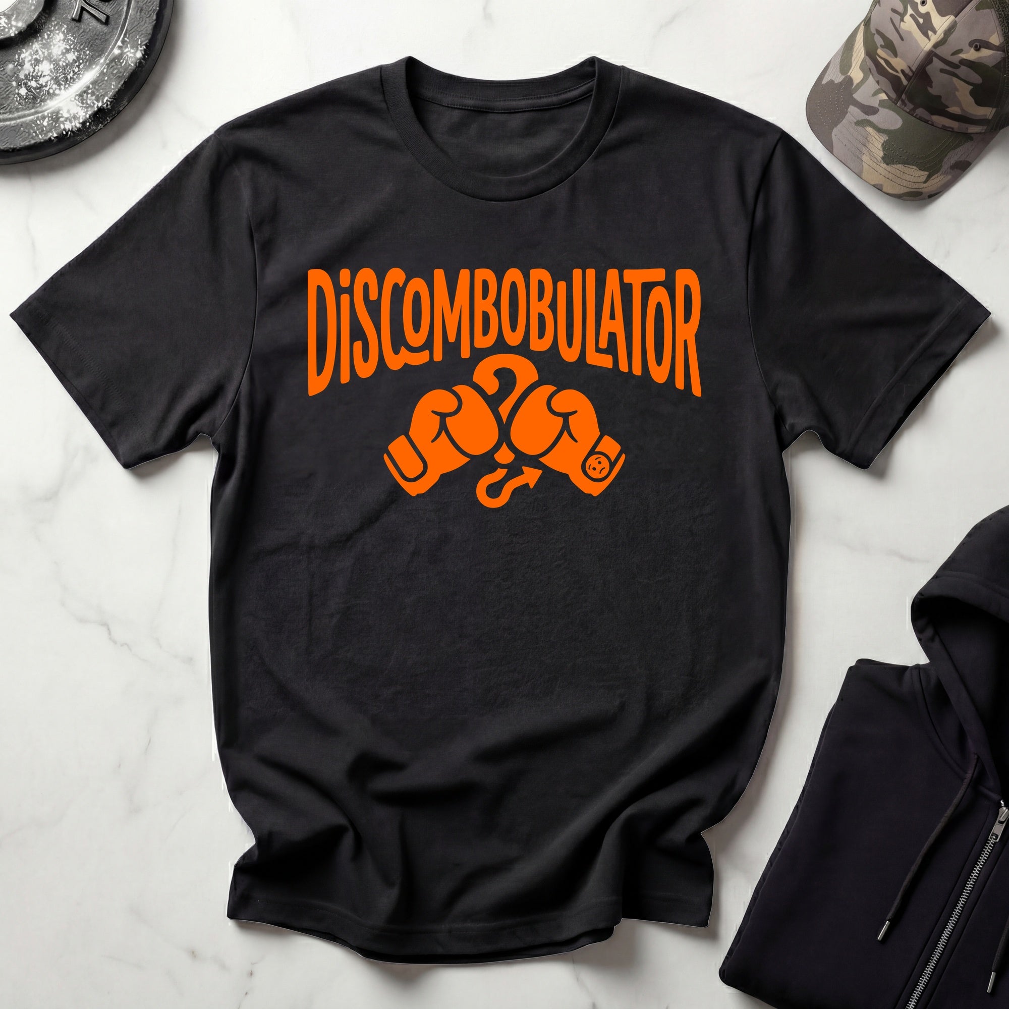 Discombobulator Boxing Orange T-Shirt