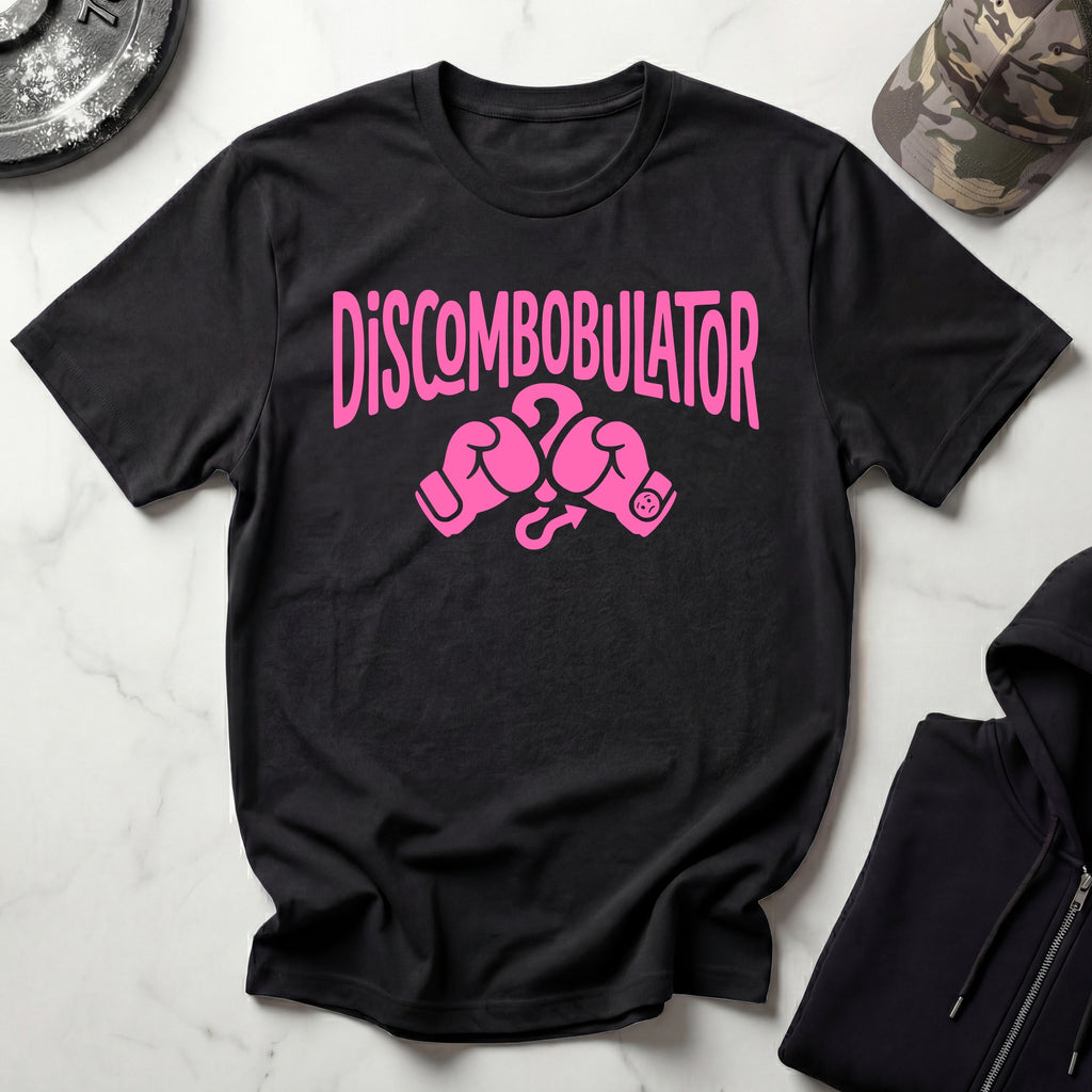Discombobulator Boxing Pink T-Shirt